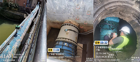 佛山市某地市政供水-电磁流量计应用案例