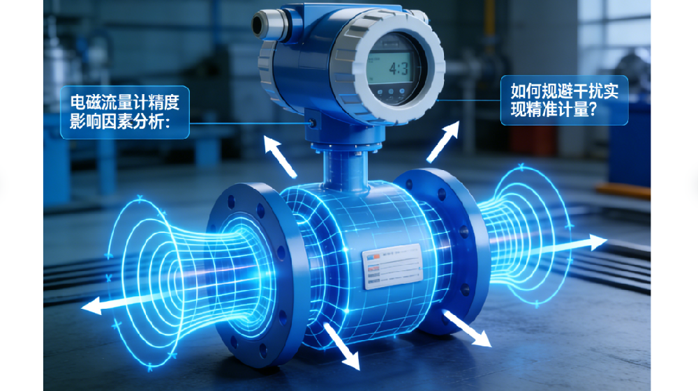 电磁流量计精度影响因素分析：如何规避干扰实现精准计量？