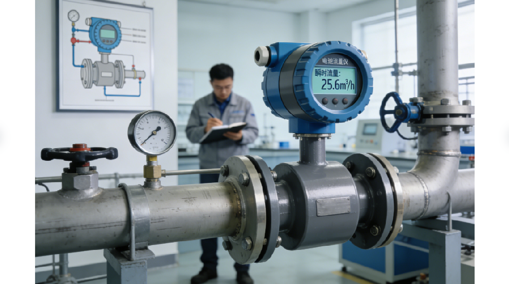 看不见的“流量裁判”：电磁流量计的工作原理大揭秘