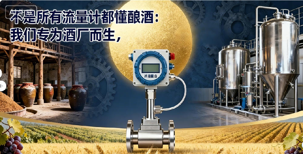 酒厂流量计：不是所有流量计都懂酿酒，我们专为酒厂而生